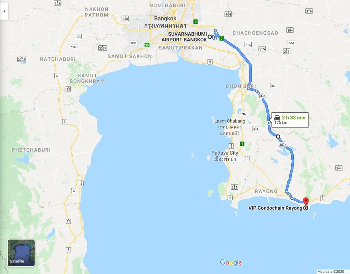 Panorama Sea View Room 245, V.I.P Condo Chain Rayong Ban Phe Luaran gambar